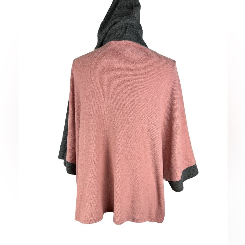 Andree By Unit Hoodie Color Block Top Size Small - image 6